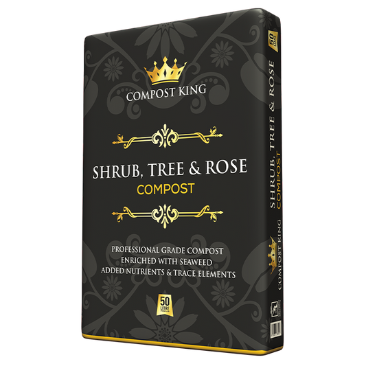 Compost King - Shrub, Tree & Rose Compost - 50 Litre Bag